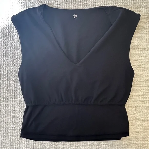 Athleta Black Transcend Crop Tank - Picture 8 of 14